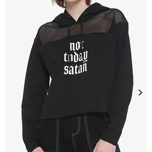 NWT not today Satan sweatshirt